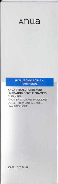 Produktbild Anua - 8 Hyaluronic Acid Hydrating Gentle Foaming Cleanser - 150 ml (Reinigungsschaum, 150 ml)