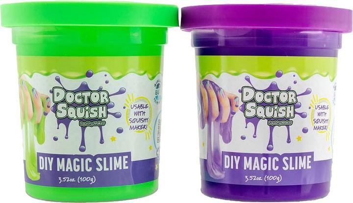 Immagine prodotto Boti Doctor Squish Slime Value Pack - Verde e viola, 240 grammi