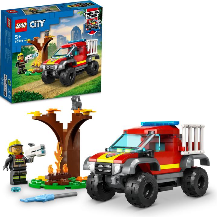 Produktbild LEGO Feuerwehr-Pickup (60393, LEGO City)