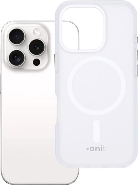 Produktbild Onit Back Cover Armorix iPhone 16 Pro Weiss matt (Apple iPhone 16 Pro)