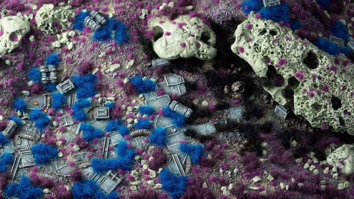 Produktbild Gamers Grass - Grass Tuft Starter Box : Alien (Kunststoff, Pflanzliche Werkstoffe)