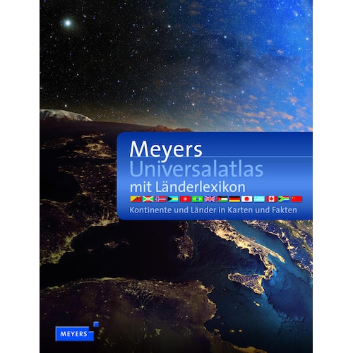 Meyers Universalatlas mit Länderlexikon, Landkarte