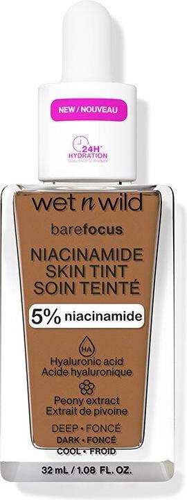 Image du produit Wet n Wild Bare Focus Niacinamide Skin Tint - Light hydrating makeup 32 ml Dark