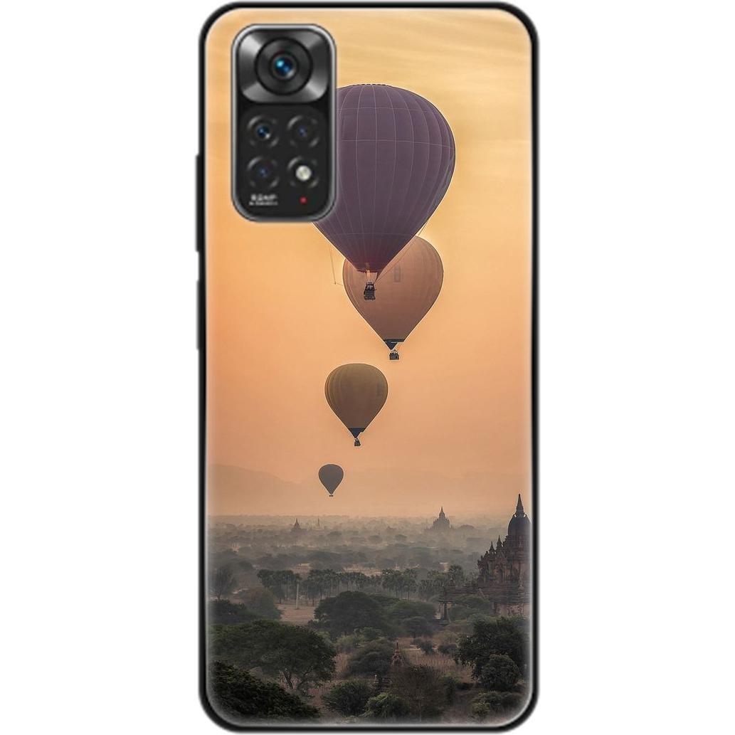 König Design Hülle Handy Schutz für Xiaomi Redmi Note 11 Case Cover Tasche Bumper Etuis TPU (Xiaomi Redmi Note 11), Smar...