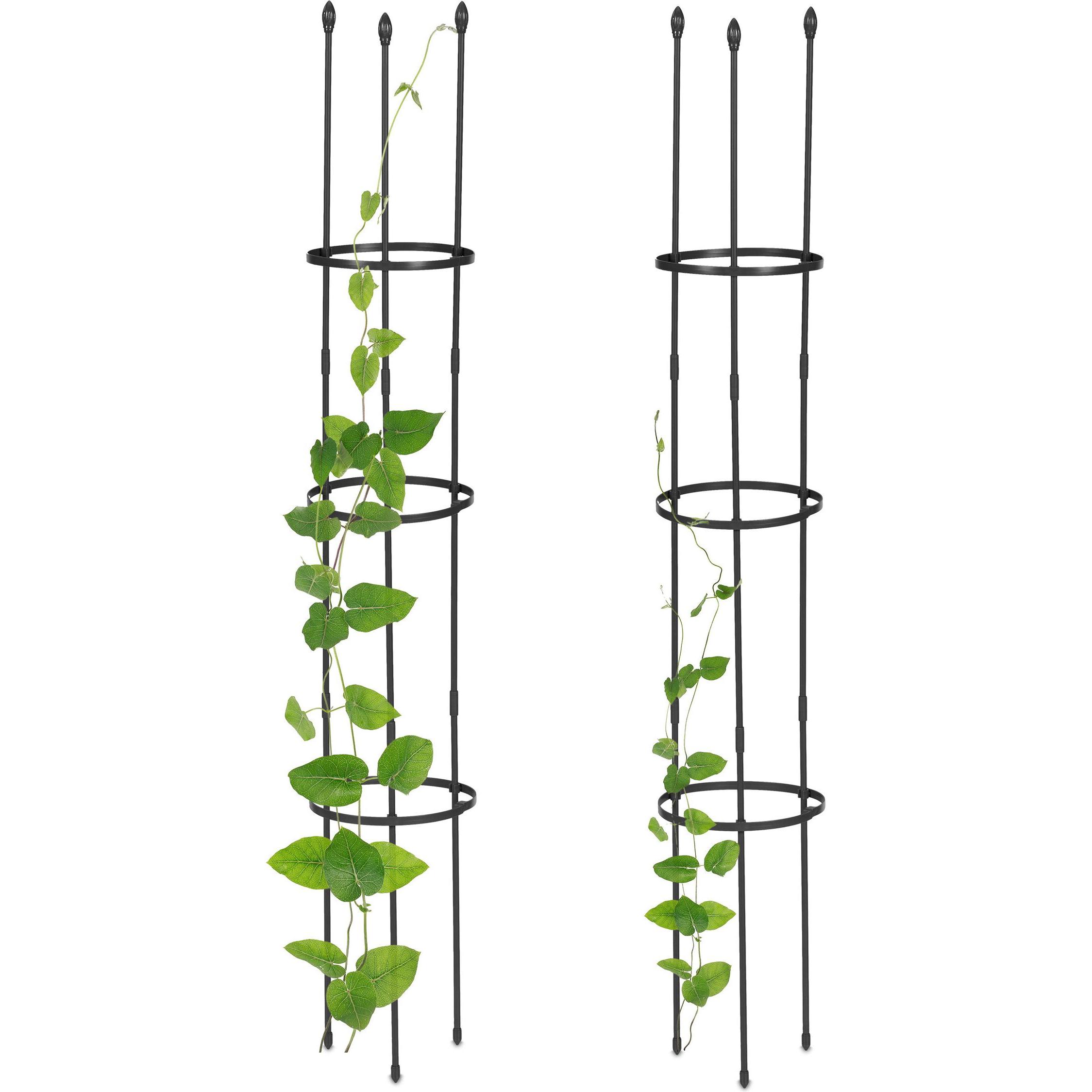 Relaxdays, Pflanzen Zubehör, 2x Rankhilfe (20 cm, 20 cm)