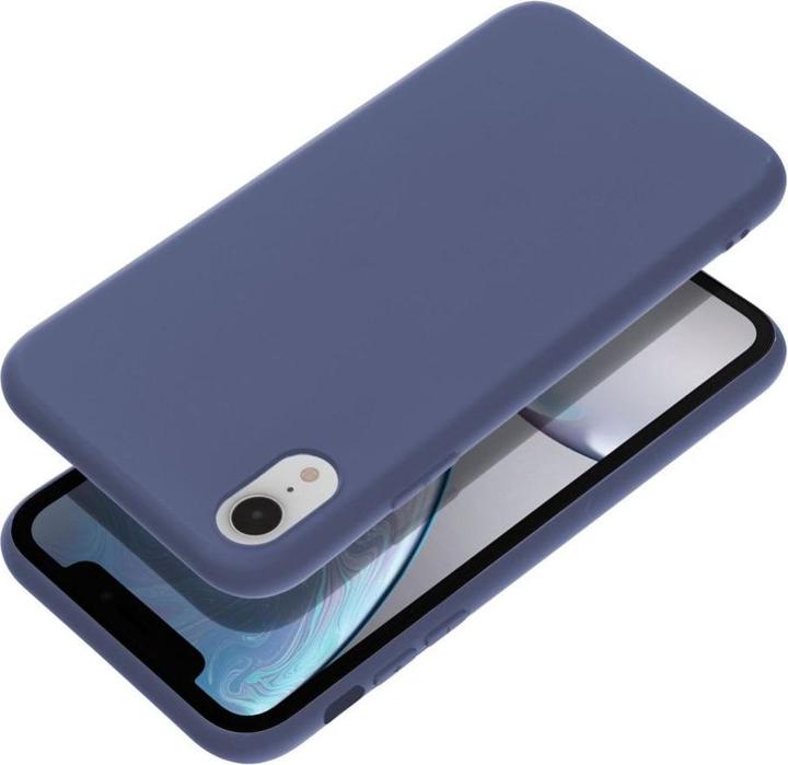 Produktbild OEM Back panel cover MATT case for IPHONE XR blue (Apple iPhone XR)