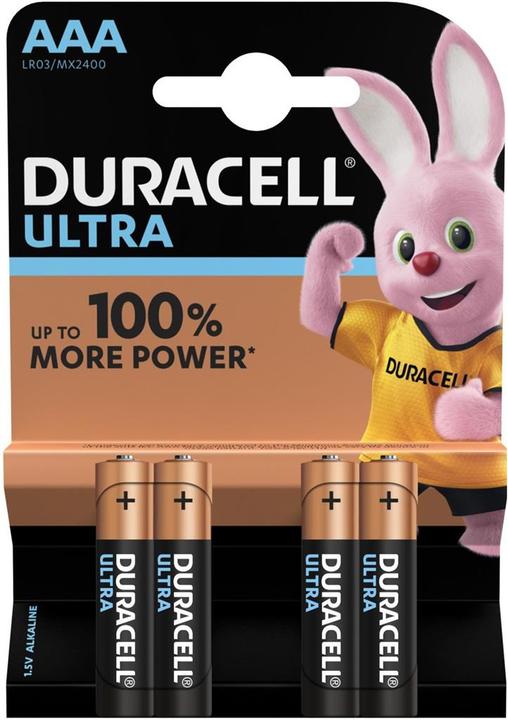 Image du produit Duracell Ultra (4 pcs, AAA / LR03 / Micro / R03 / AM4 / MN2400 / KR03)