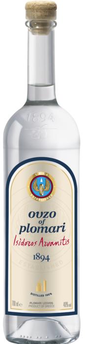 Actual product image Ouzo Plomari Ouzo (1 x 70 cl)