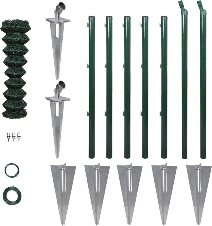 Produktbild vidaXL Maschendrahtzaun