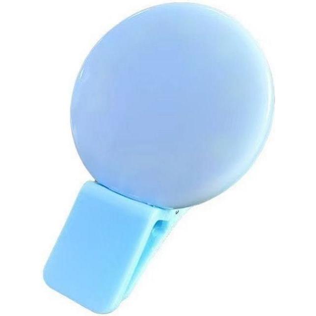 Alogy Other OEM LED light ring for selfie on mobile phone MINI Q blue, Accessori per cellulare, Blu