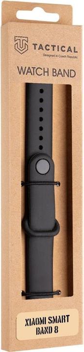 Actual product image NoName Tactical 846 Silicone Strap for Xiaomi Smart Band 8 Black (Silicone)