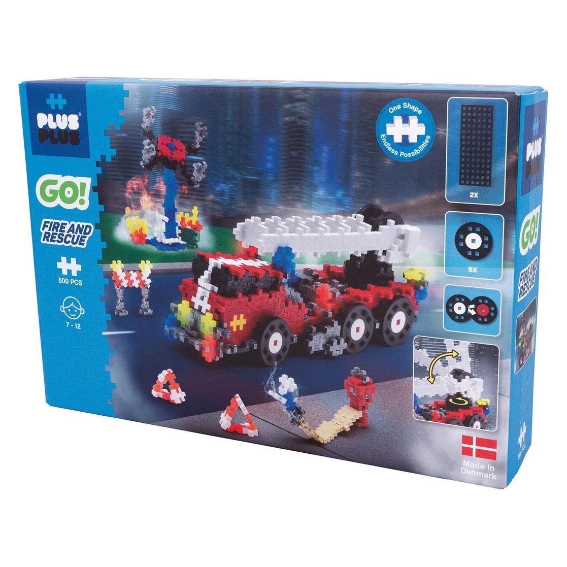 Plus-Plus Feuerwehrauto (7009)