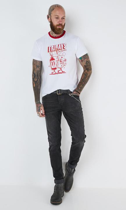 Actual product image Joe Browns Comic Beer & Guitar Graphic T-Shirt (L)