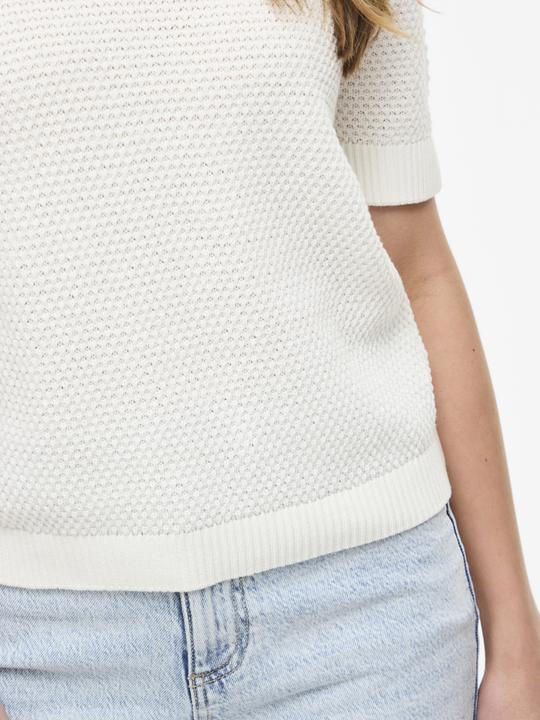 Actual product image Vila Short sleeve knitted top (M)