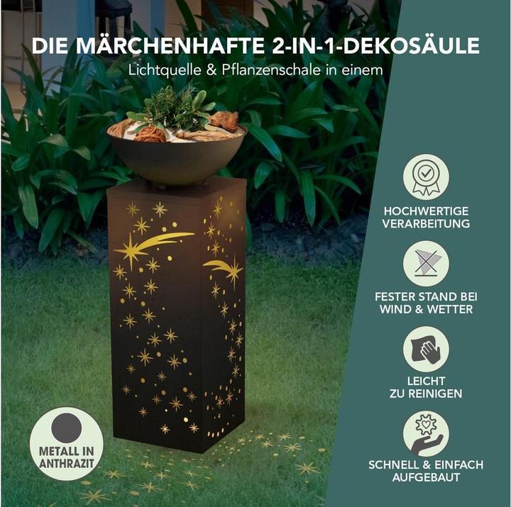 Produktbild Easymaxx LED-Dekosäule Sternschnuppe, Aufbauset