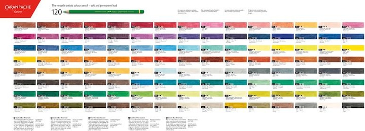 Actual product image Caran d'Ache Pablo Metallschachtel (Multicoloured, 80 x)