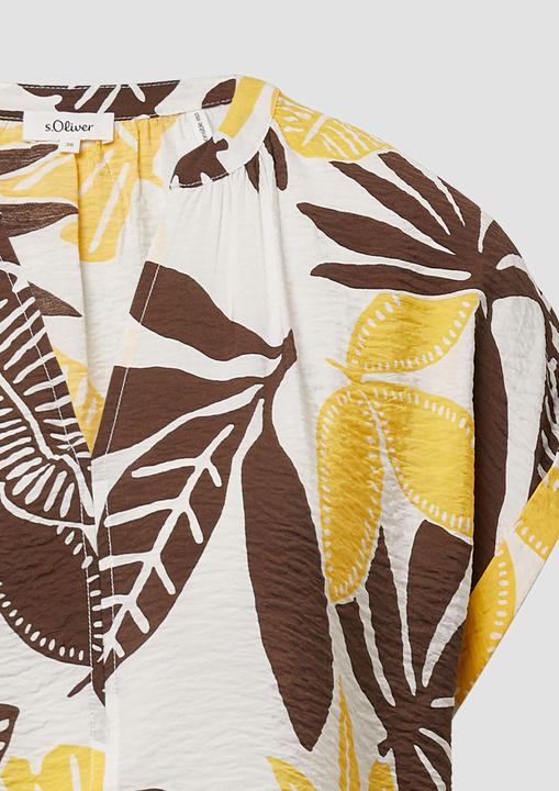 Image du produit S.Oliver Bluse Strukturierte Bluse mit Raff-Details (32)
