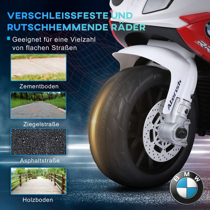 Produktbild Homcom Kindermotorrad BMW S1000RR (6 V)
