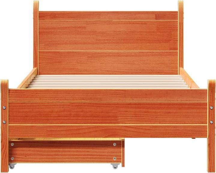 Image du produit vidaXL Lit sans matelas (75 x 190 cm)