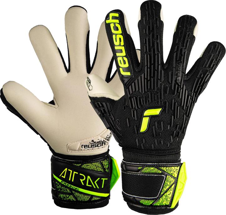 Actual product image Reusch Attrakt Freegel Gold JR (8)
