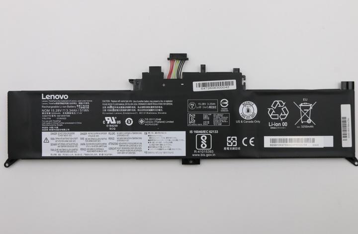 Produktbild Lenovo BATTERY Internal 4c 51Wh LiIon (4 Zellen, 3355 mAh)