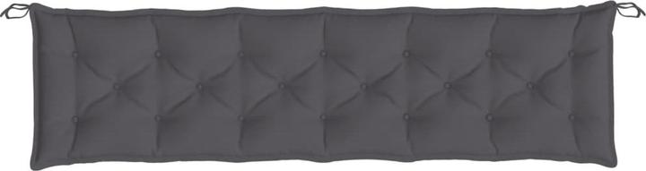 Actual product image VidaXL Garden bench cushions 2 pcs. O x ford fabric (200 x 50 x 7 cm)