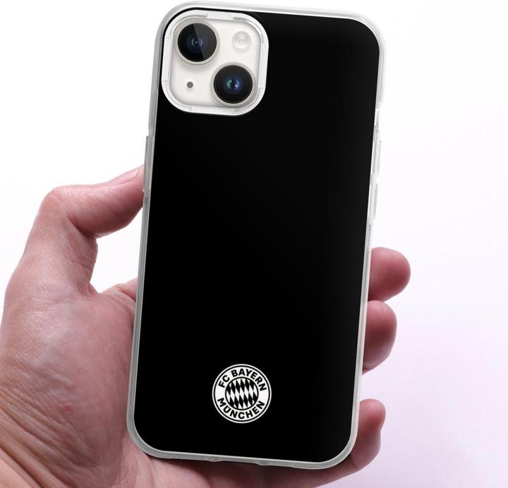 Produktbild DeinDesign Silikon Hülle für Apple iPhone 14 Handyhülle Case Smartphone Schutzhülle FC Bayern München FCB (Apple iPhone 14)
