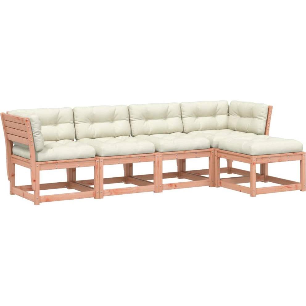 VidaXL, Gartenlounge, 10-tlg. Garten-Lounge-Set mit Kissen