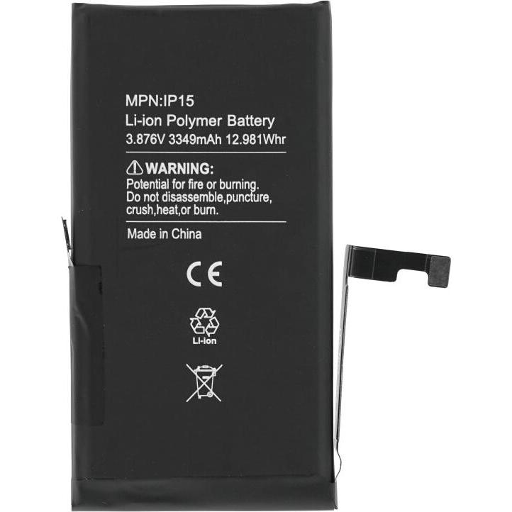 OEM Akku für iPhone 15, dekodiert mit extra IC (ohne Schweissen), Smartphone Akku