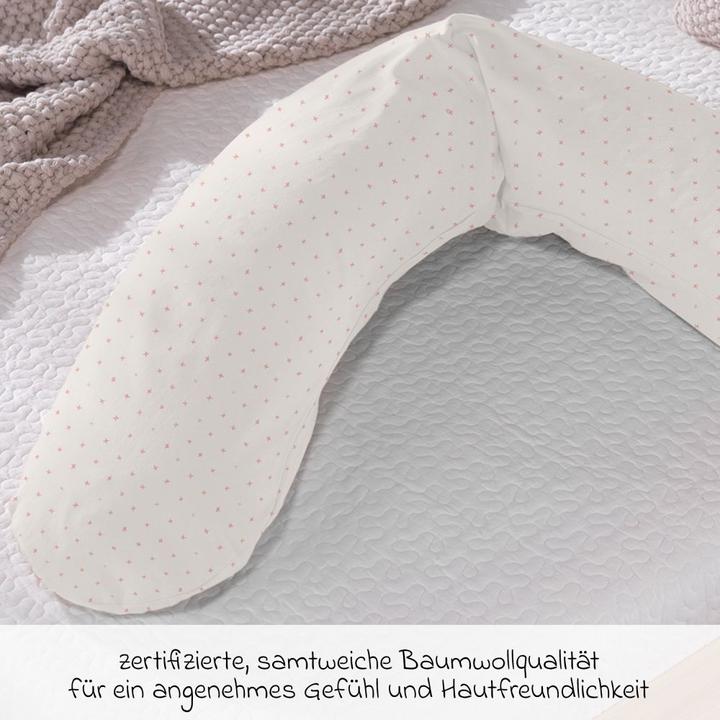Actual product image Theraline Nursing pillow replacement cover for nursing pillow The Original 190 cm - Cross