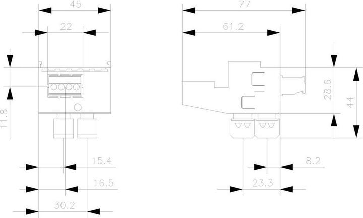 Produktbild Siemens Anbaumodul 3RA6970-3F 1 St.