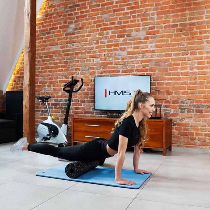 Actual product image HMS Club Fitness Mat with holes blue Premium MFK02 (20 mm)