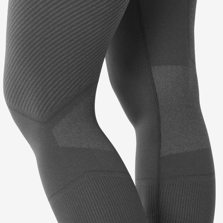 Produktbild Wedze Skiunterwäsche Funktionshose Damen warm dehnbar 3/4 Länge - BL 900 Tech grau (M)