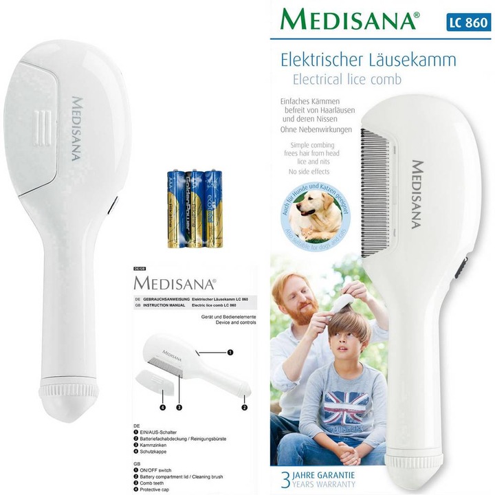 Image du produit Medisana Peigne à poux LC860