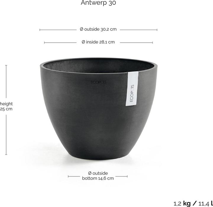 Immagine prodotto Ecopots Antwerp (30 cm)