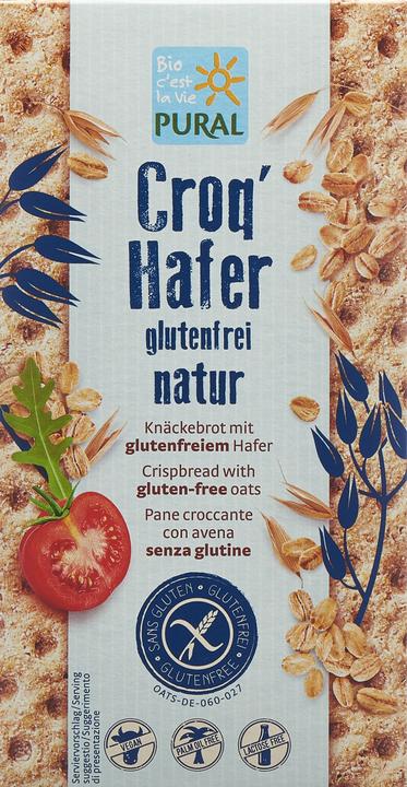 Actual product image Pural Croq'Oats Nature gluten free (160 g)