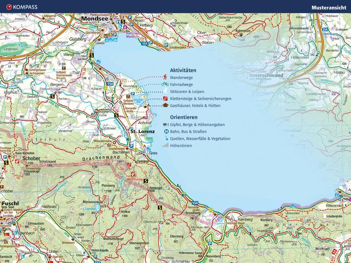 Immagine prodotto Mappa escursionistica KOMPASS 106 Lago d'Iseo, Va