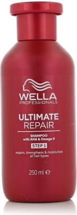 Actual product image Wella Professionals Ultimate Repair Shampoo Lightweight Cream Shampoo for Damaged Hair 8.4oz (250 ml, Liquid shampoo)