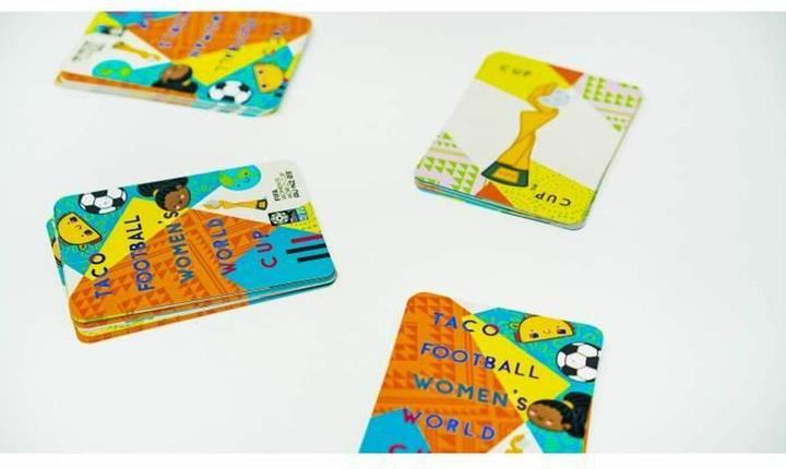 Actual product image Blue Orange Taco Football Womens World Cup, for 2-8 players, from 8 years (DE edition) (German, 2 - 8 Players)