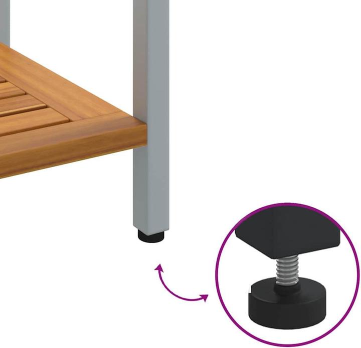 Produktbild vidaXL Gartentisch