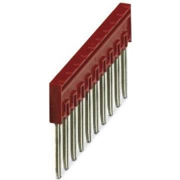 Phoenix Contact Ponticello 3001599 FBSR 10-8 Contenuto: 10 pezzi., Cavo + Spina elettrica, Rosso