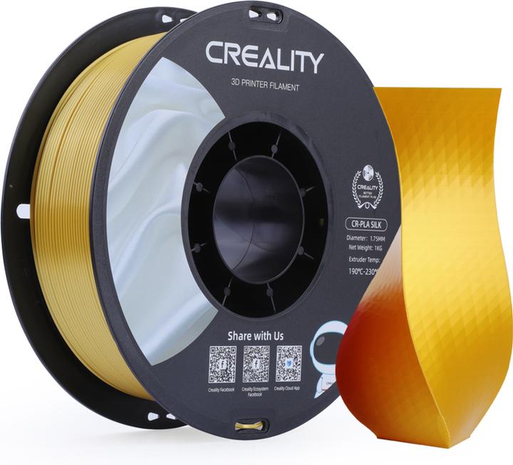 Creality Silk Gold (PLA, 1.75 mm, 1000 g)