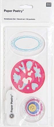 Produktbild Rico Design Schablone Mandala (Kunststoff)