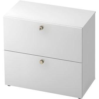 Hammerbacher, Aktenschrank, Hängeregisterschrank 2OH SG Weiss/Weiss
