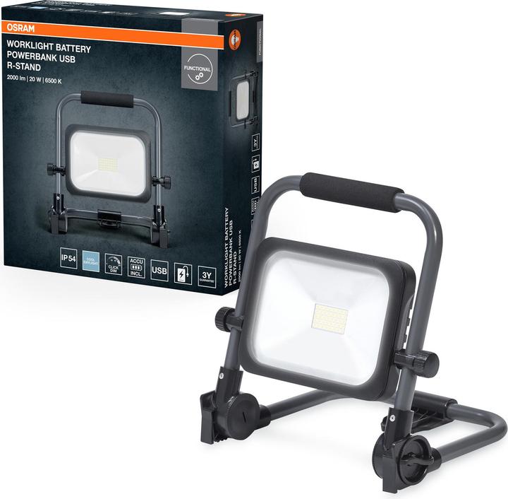 Actual product image Osram WORKLIGHTS VALUE BATTERY 20W 865 (2000 lm)