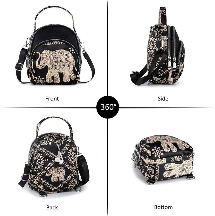 Produktbild Only-Bags.Store Kleine Umhängetasche Handtasche Umhängetasche Tragetasche Mini-Rucksack Nylontasche