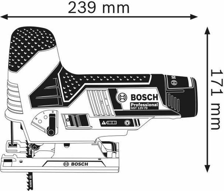 Actual product image Bosch Professional Gst 12v-70
