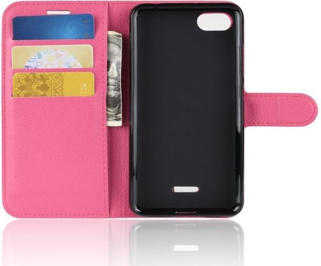 Produktbild MU Classic Litchi Leder Bookcover Series (Xiaomi Redmi 6A)