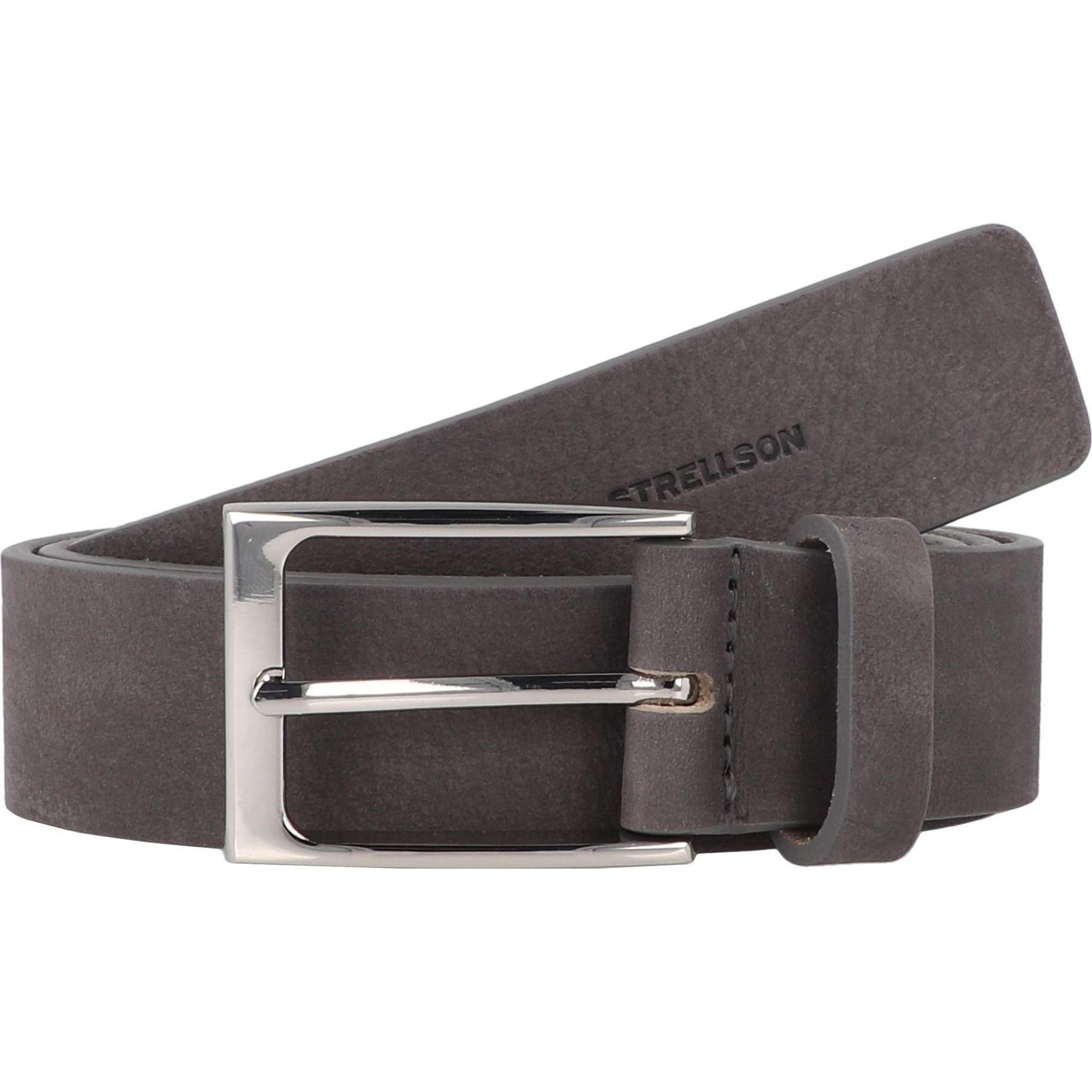 Strellson, Herren, Gürtel, Gürtel Leder, Grau, (105)