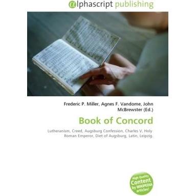 Book of Concord, Sachbücher
